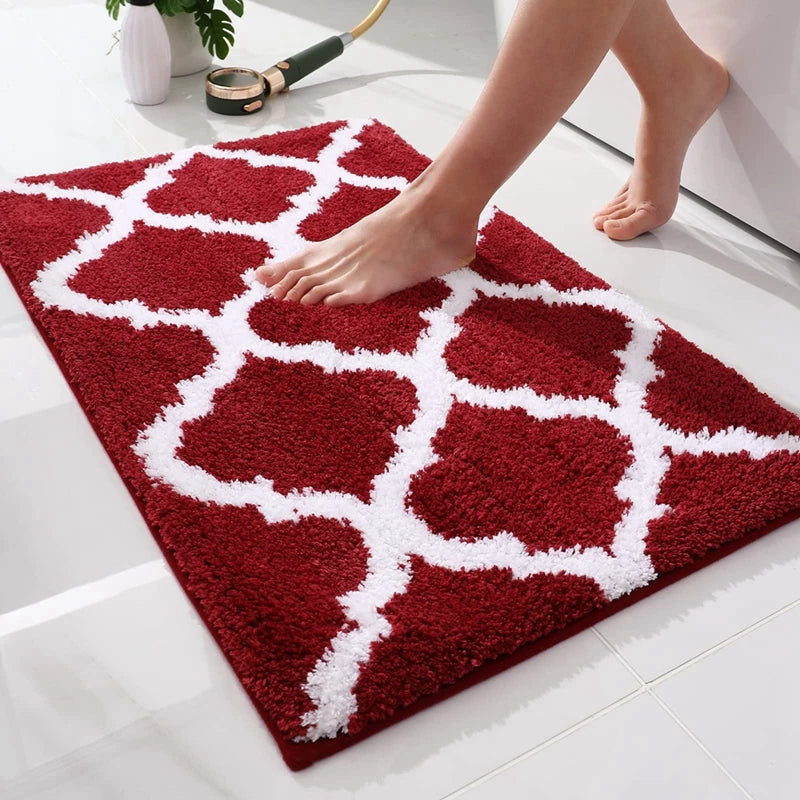 Soft Absorbent Microfiber Bath Rug