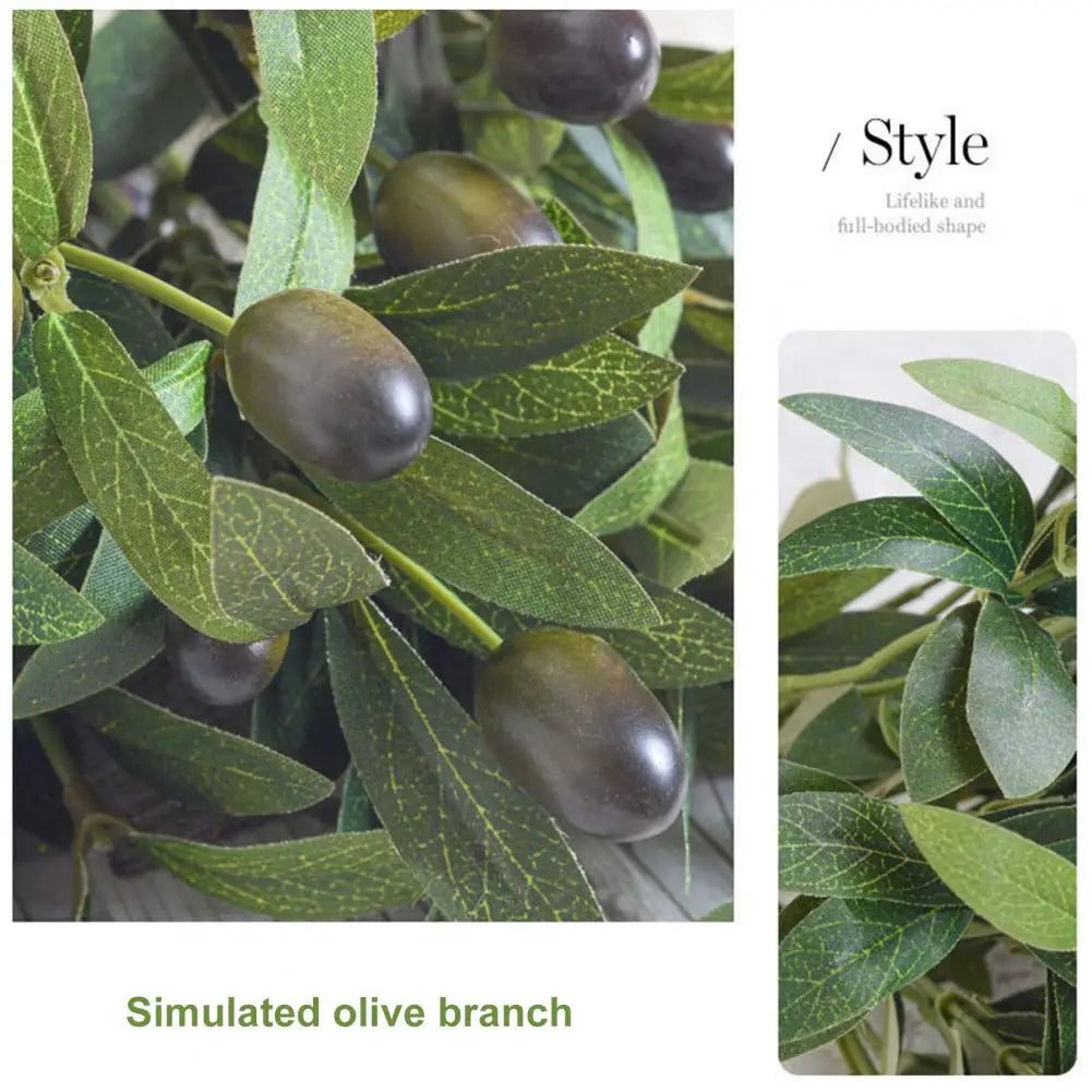 Realistic Artificial Olive Branch to Decorate Your Bouquet