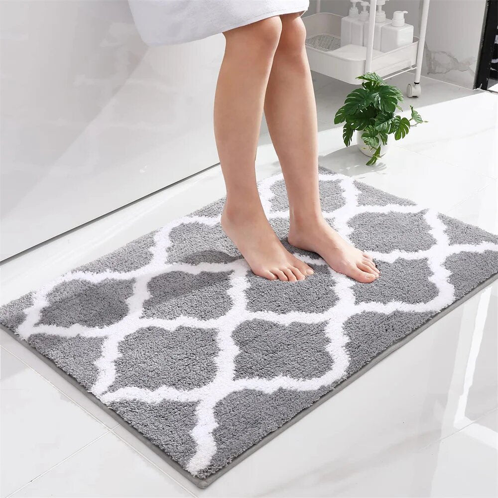 Luxury Soft Absorbent Microfiber Bath Rug