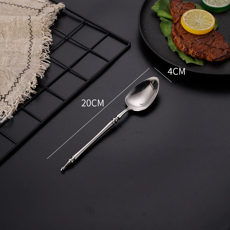 Aristocratic European-Style Cutlery