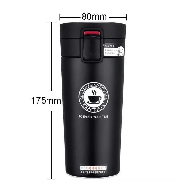 Sleek Stainless Steel Thermos