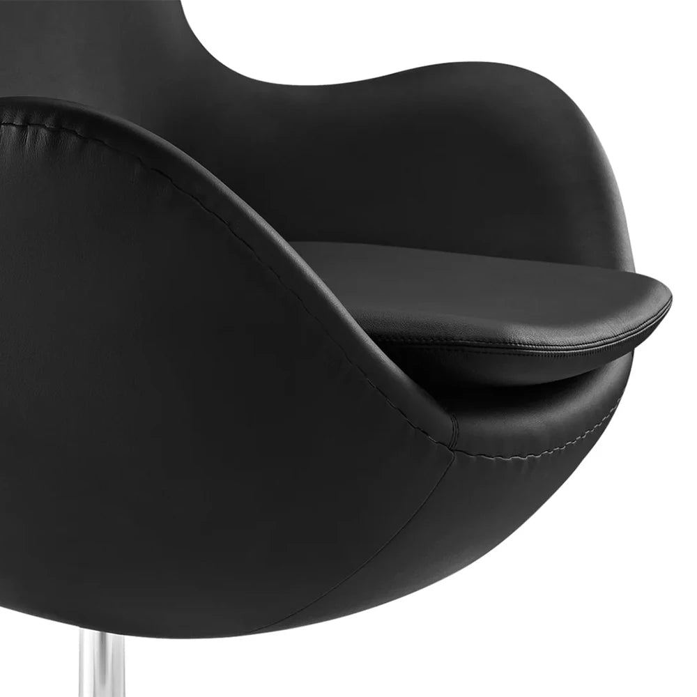 Egg Chair with Stool - Ultra-Premium Replica