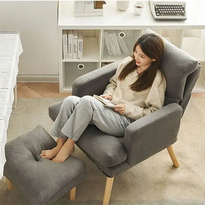 Cozy Versatile Comfort Folding Armchair