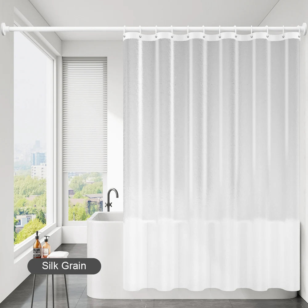 Minimalistic Grain Shower Curtain