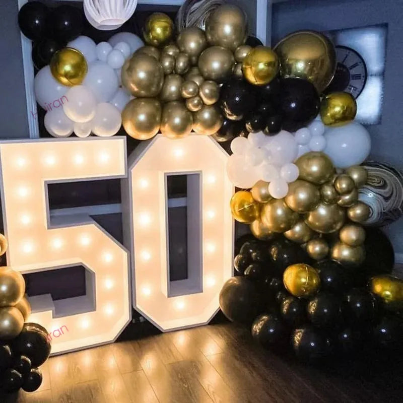 Majestic LED Birthday Number Light - Perfect for Every Celebration