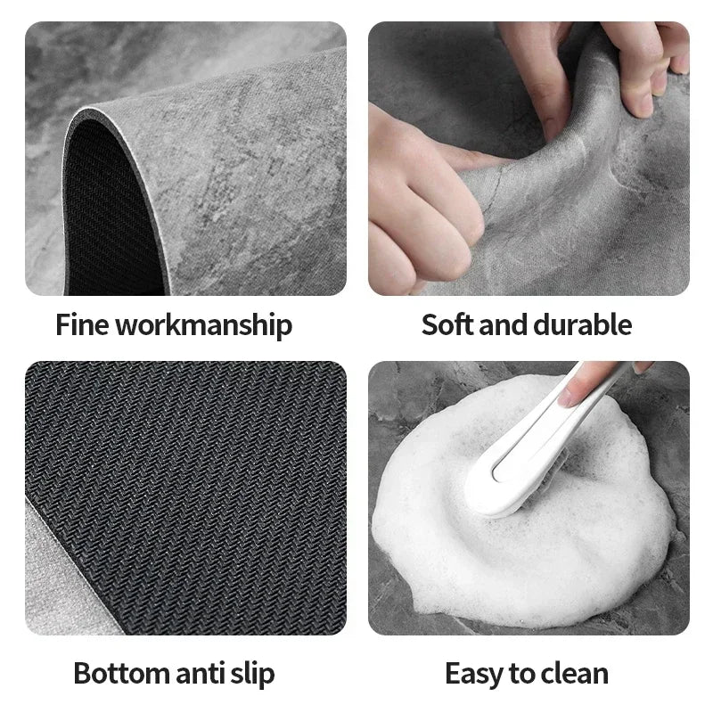 Modern Eco-Friendly Non-Slip Bath Mat