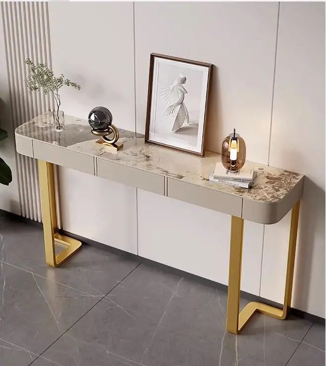 Luxurious Glossy Console Table