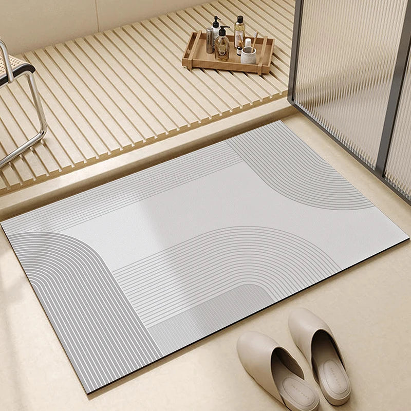 Minimalist Nordic Serenity Bath Mat