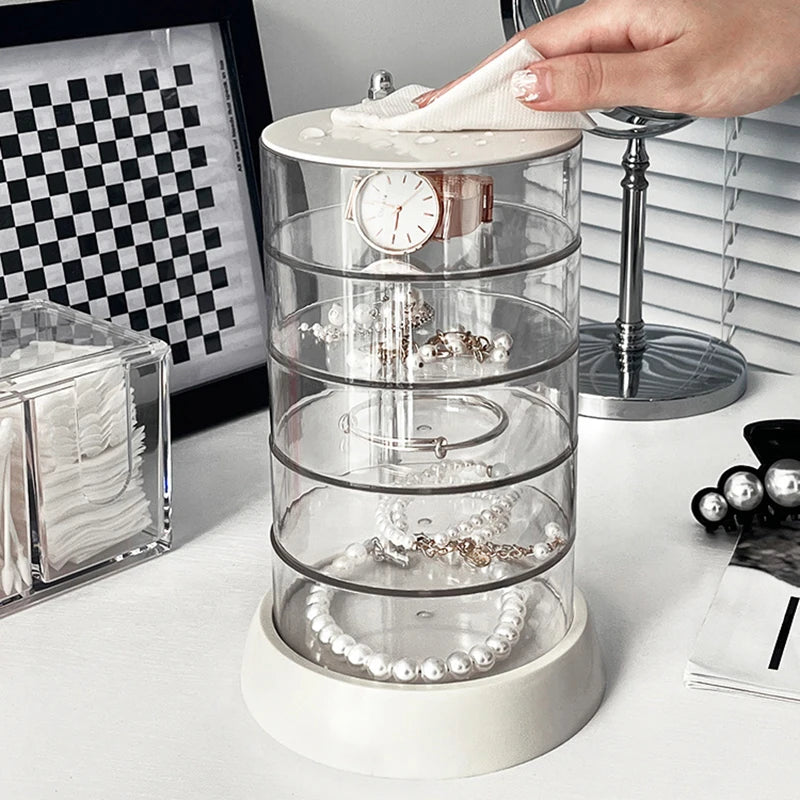 Practical Clear Jewelry Organizer for Hair Accessories