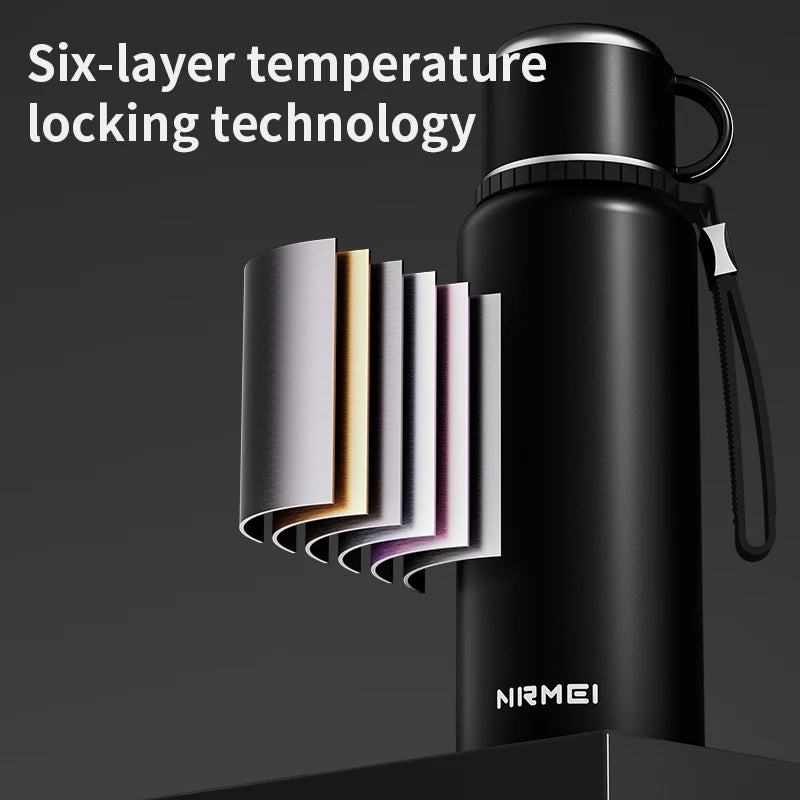 Chic Temperature Smart Thermos Bottle