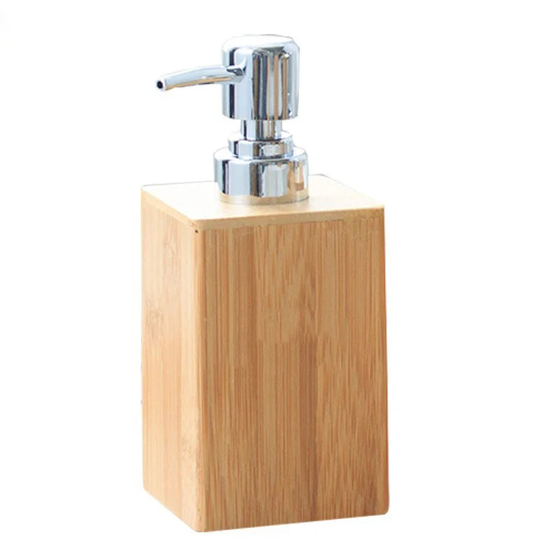 Bamboo Minimalist Soap Dispenser