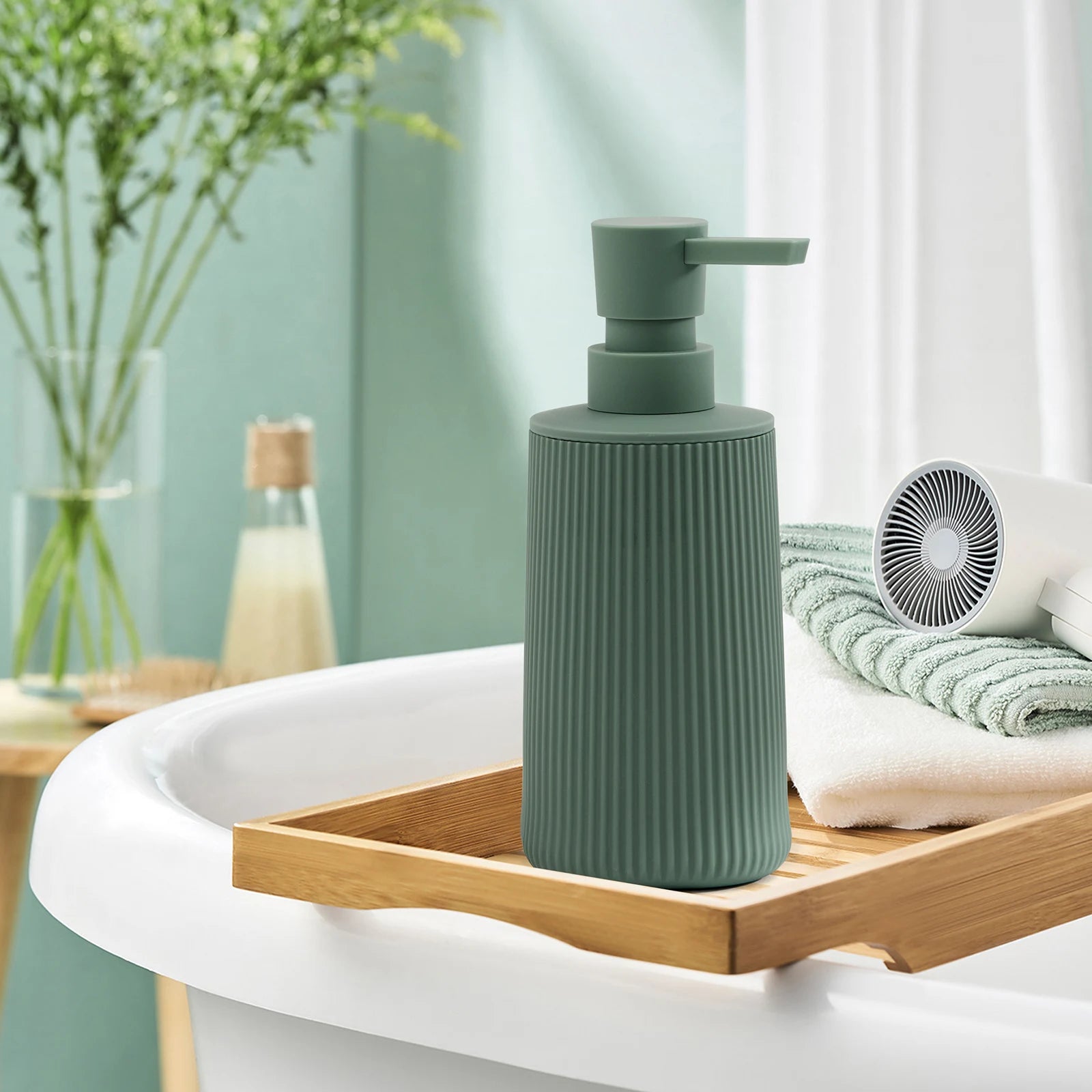 Modern Striped Hand Soap Dispenser