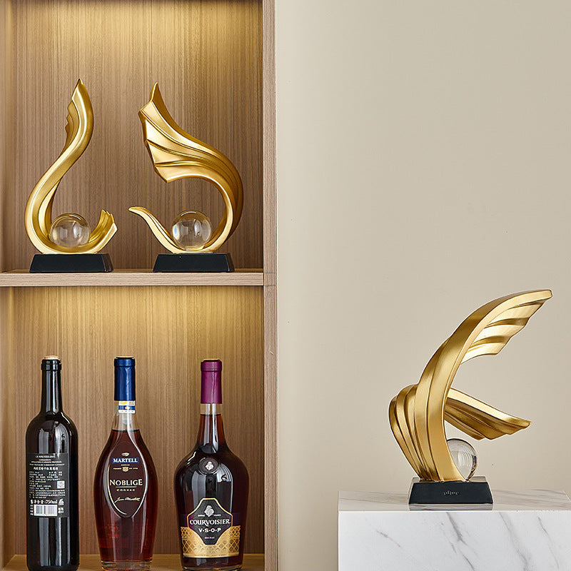 Wine Cabinet Office Decorations Decoration Leader