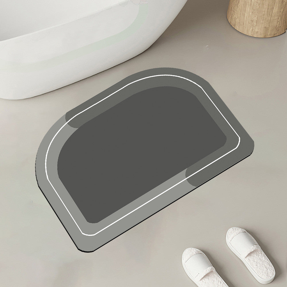 Gray Squircle Mat