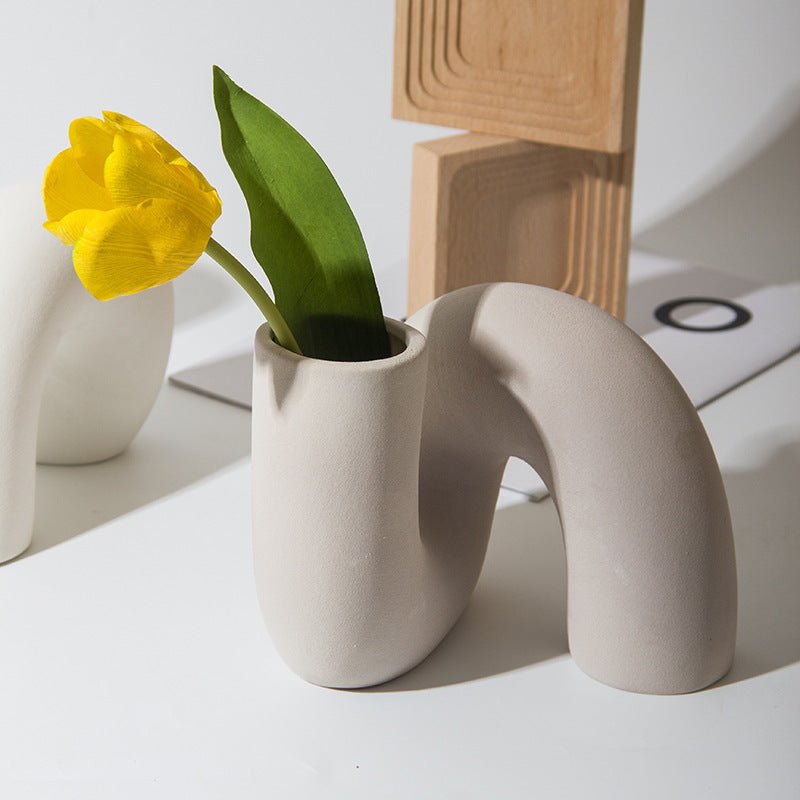 Abstract Landscape Porcelain Vase - Max&Mark Home Decor