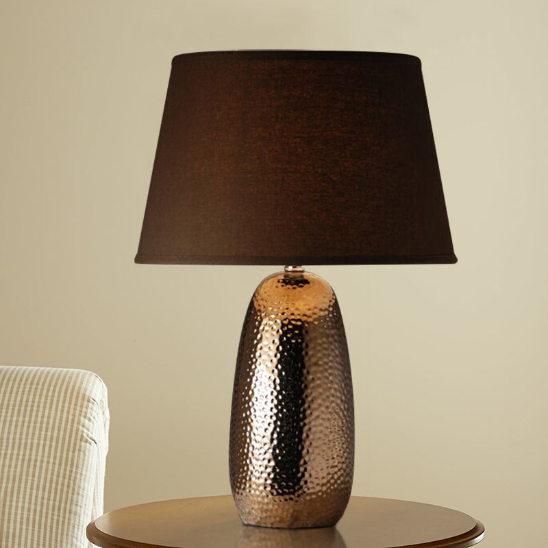 Metal Glazed Ceramic Table Lamp