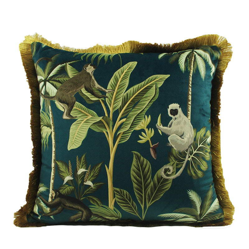 Retro and Jungle Style Decorative Pillows and Pillowcases