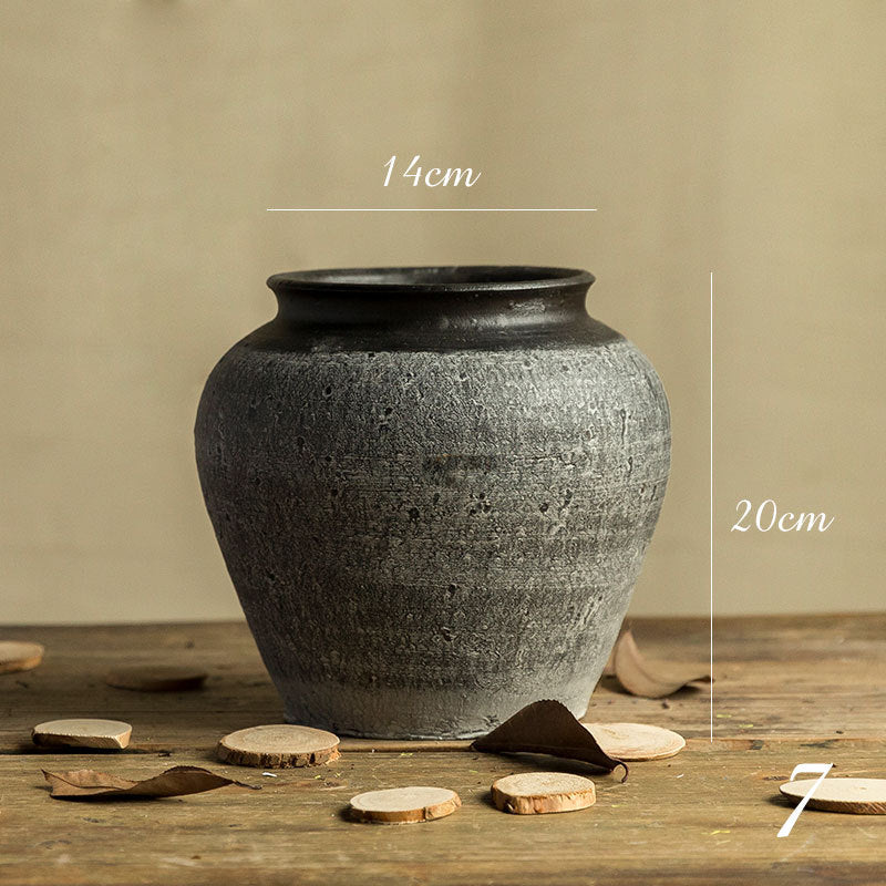 Rustic Elegance Terracotta Vase Collection