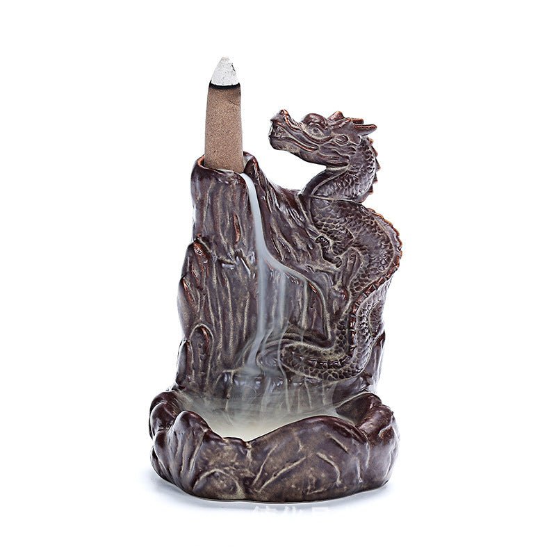 Backflow Incense Burner Ceramic Creative Ornaments - Max&Mark Home Decor