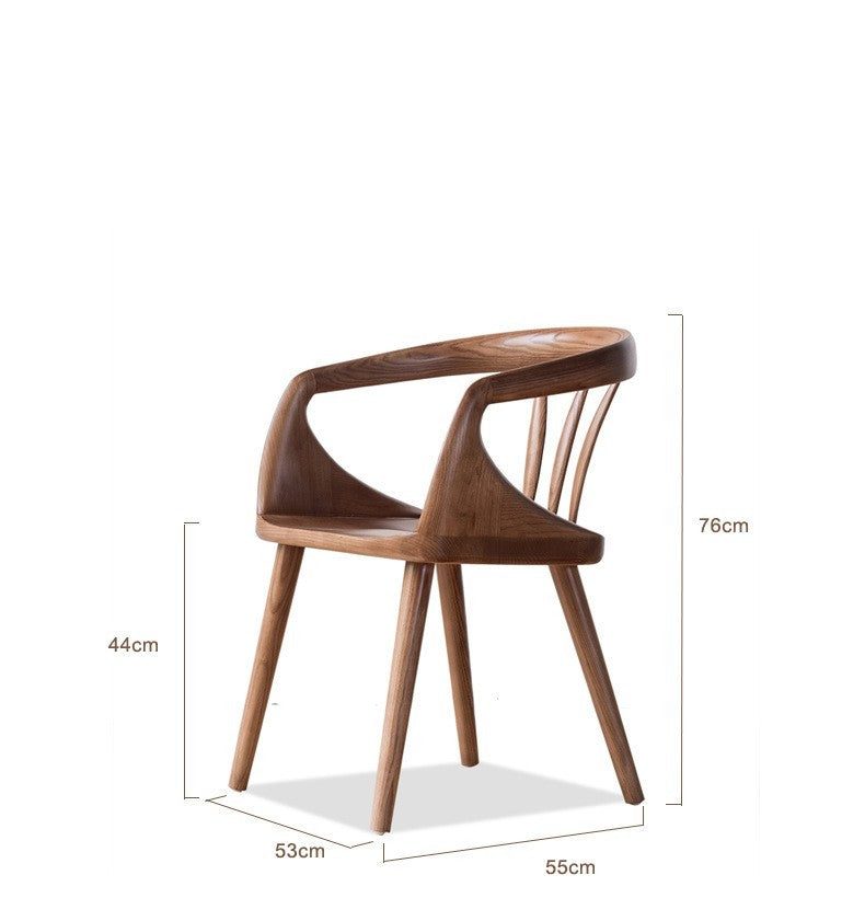 Trendy Solid Wood Chair for Dining Room