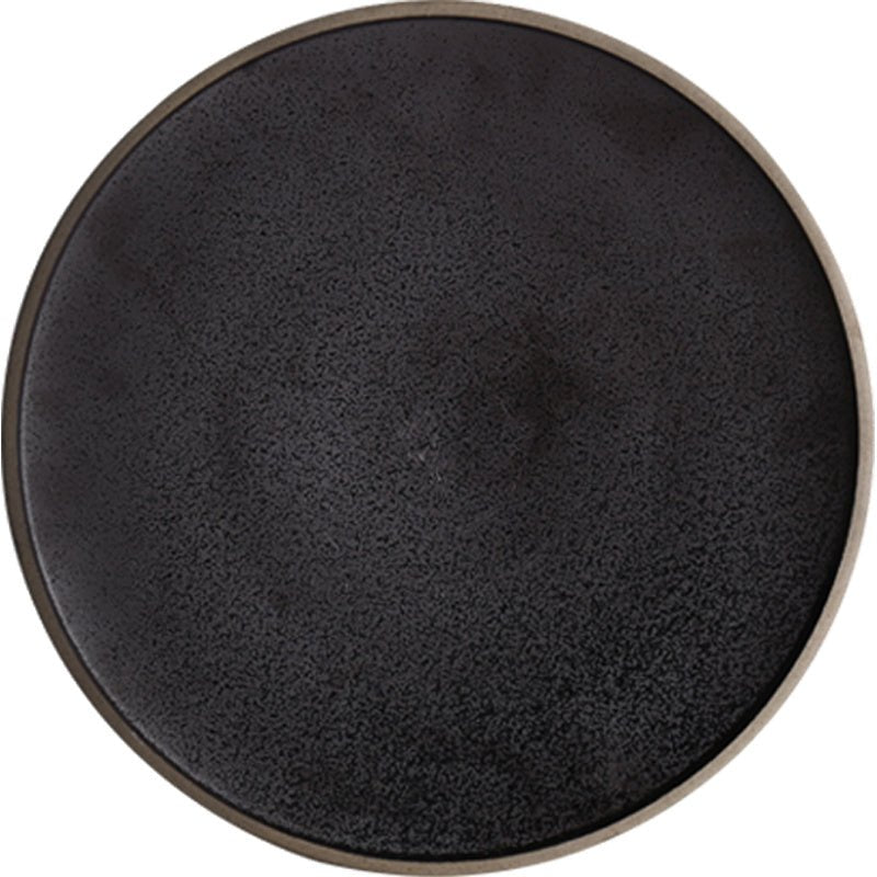 Black Crystal Large Ceramic Set Plates - Max&Mark Home Decor