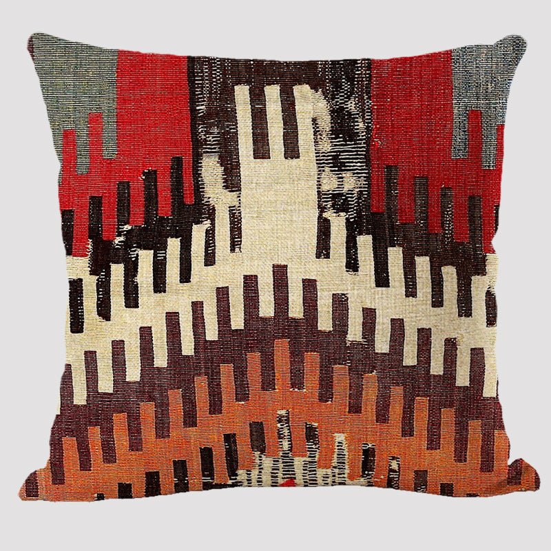 Bohemian Dream Linen Pillow - Ethnic Style Decorative Pillowcase - Max&Mark Home Decor