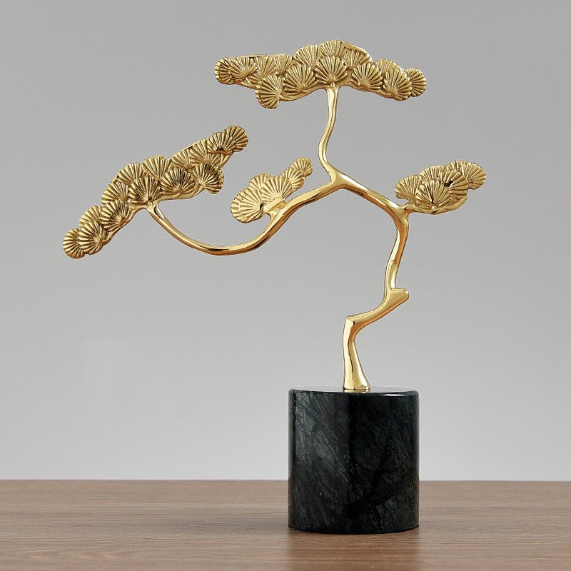 Brass Welcoming Pine Ornaments And Home Accessories - Max&Mark Home Decor