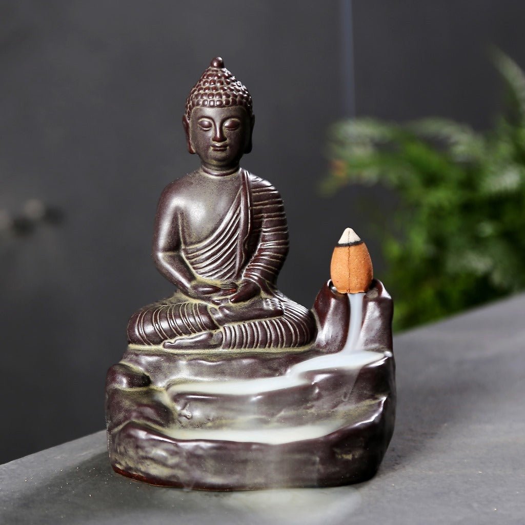 Buddha Statue Incense Burner - Max&Mark Home Decor