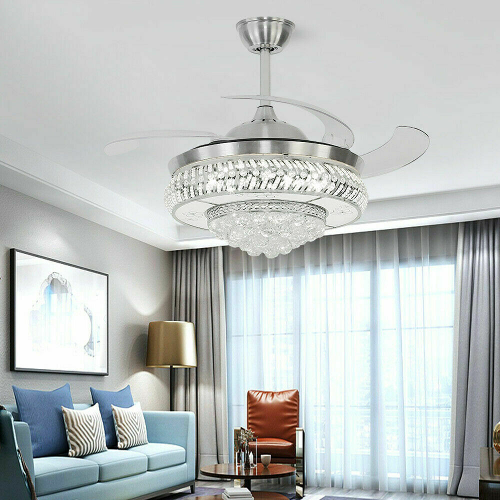 Stylish Chandelier with Invisible Fan