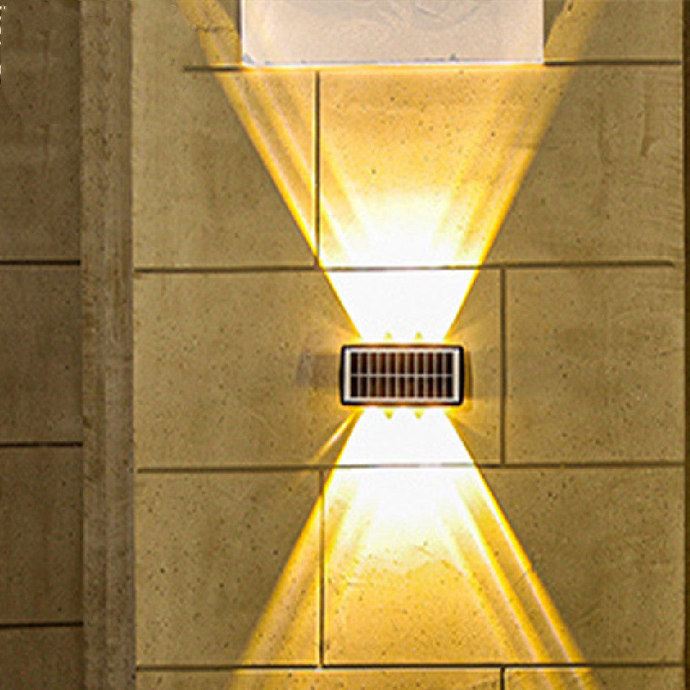 Exquisite solar powered wall light