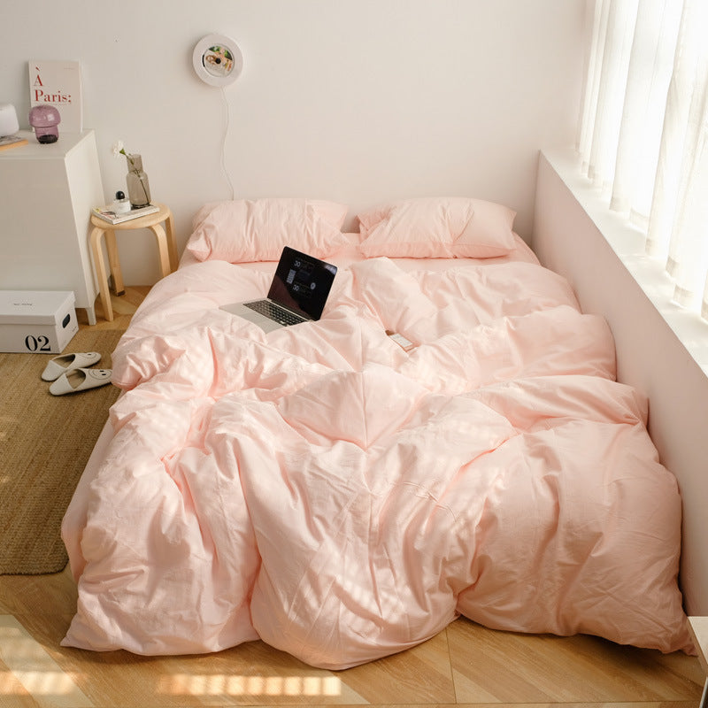 Peach Bed Linen