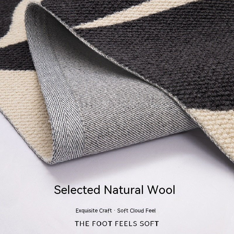 Cappuccino Wool Art Carpet Collection - Max&Mark Home Decor