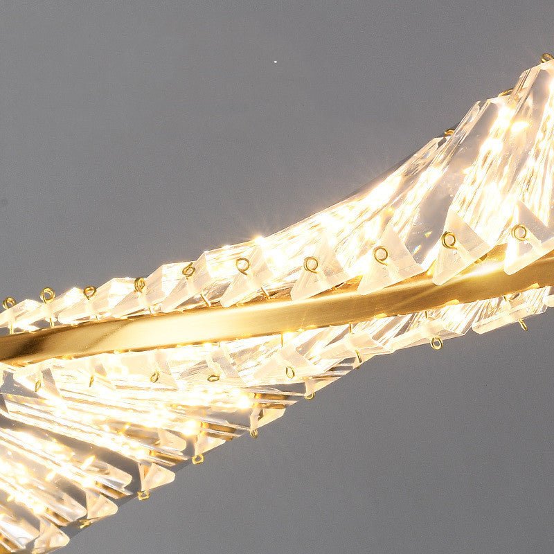 Celestial Elegance Crystal LED Chandelier - Max&Mark Home Decor
