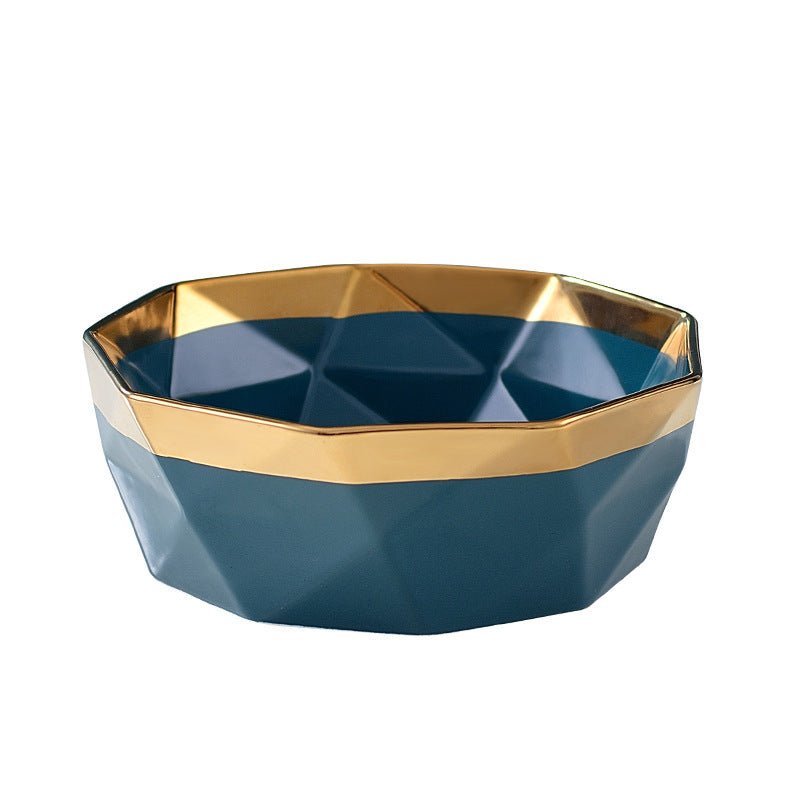 Ceramic salad bowls in the shape of a diamond - Max&Mark Home Decor