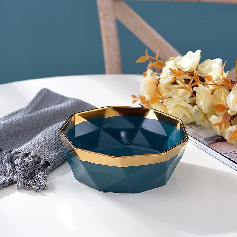 Ceramic salad bowls in the shape of a diamond - Max&Mark Home Decor