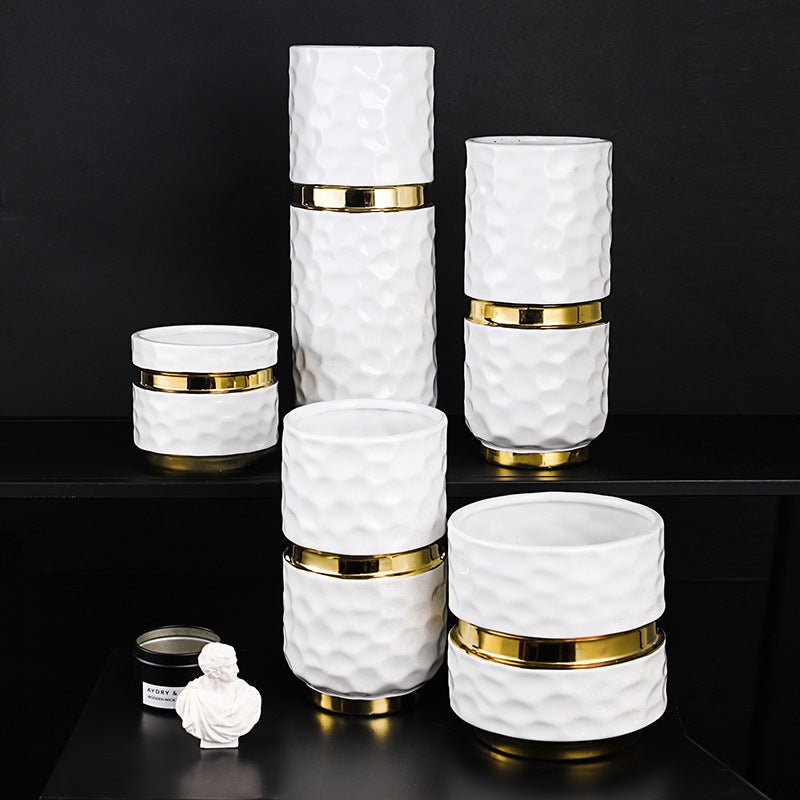 Ceramic vase, soft decoration ceramic decoration in living room and dining room - Max&Mark Home Decor