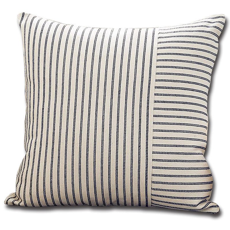 Chic Striped Canvas Pillow Cover for Modern Home Décor - Max&Mark Home Decor