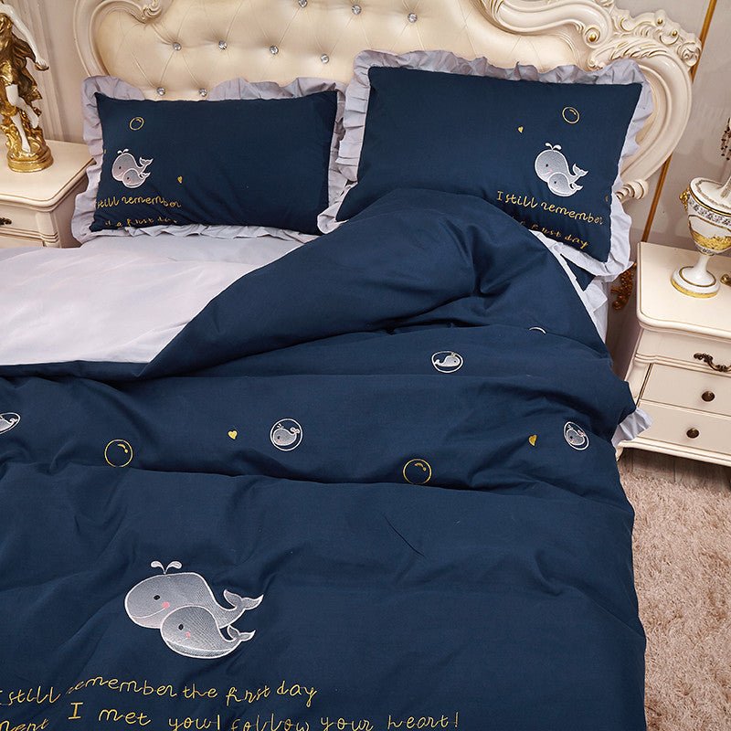 Child Bed Linen With A Cute Print - Max&Mark Home Decor