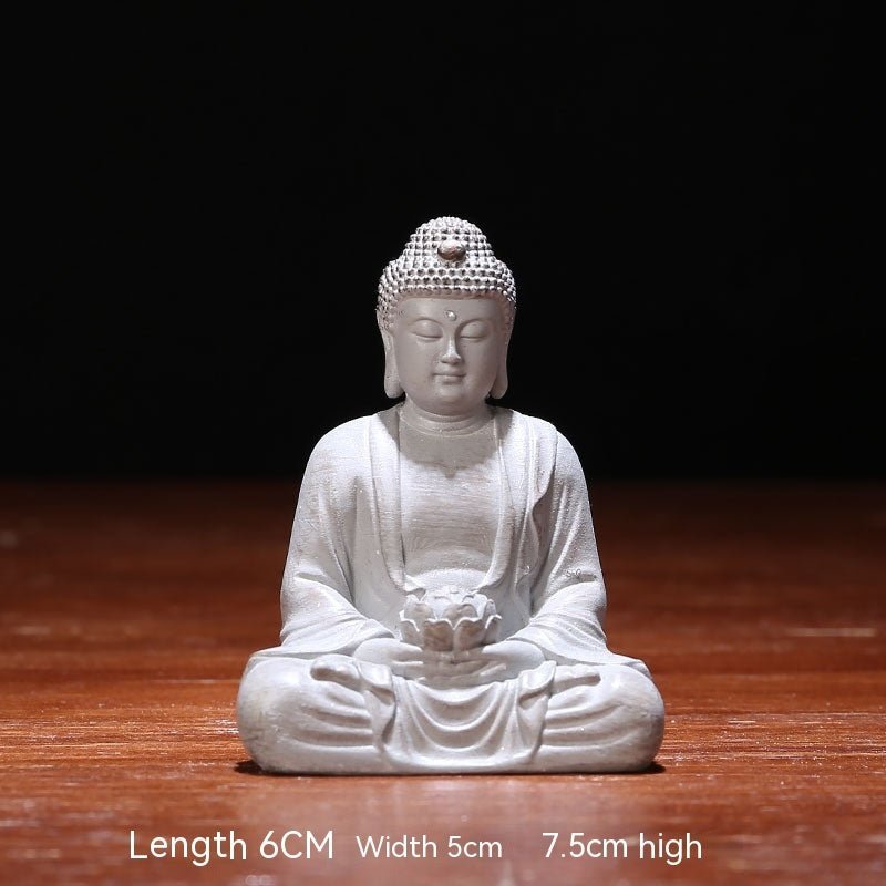 Chinese Zen Buddha Statue Desktop Decoration - Max&Mark Home Decor