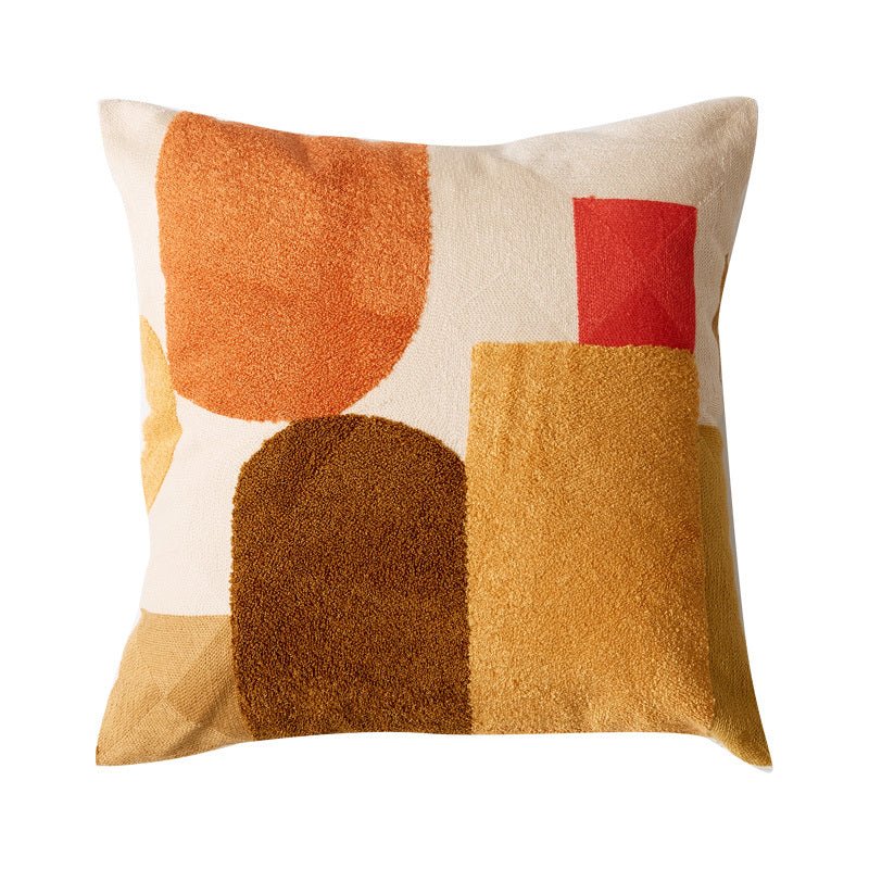 Colorful Cotton Decorative Pillowcase with Exquisite Zippers - Max&Mark Home Decor