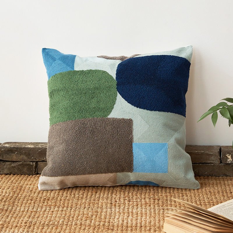 Colorful Cotton Decorative Pillowcase with Exquisite Zippers - Max&Mark Home Decor