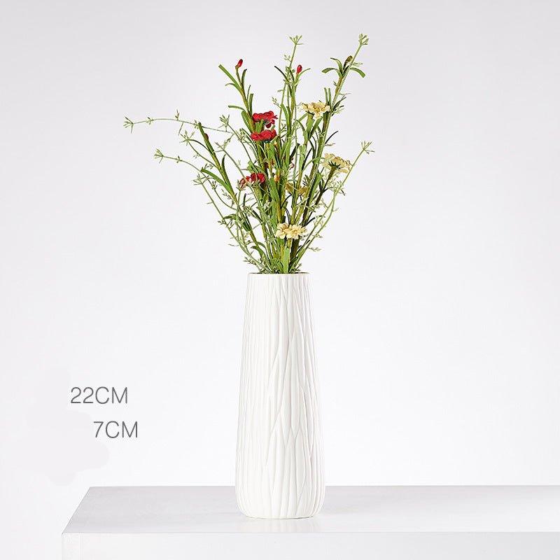 Contemporary Ceramic Wall - Mounted and Desktop Vase - Max&Mark Home Decor