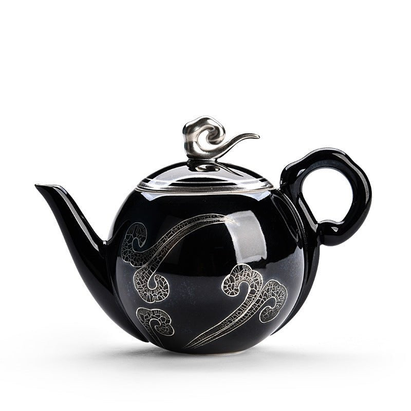 Contemporary Patterned Teapot - Max&Mark Home Decor