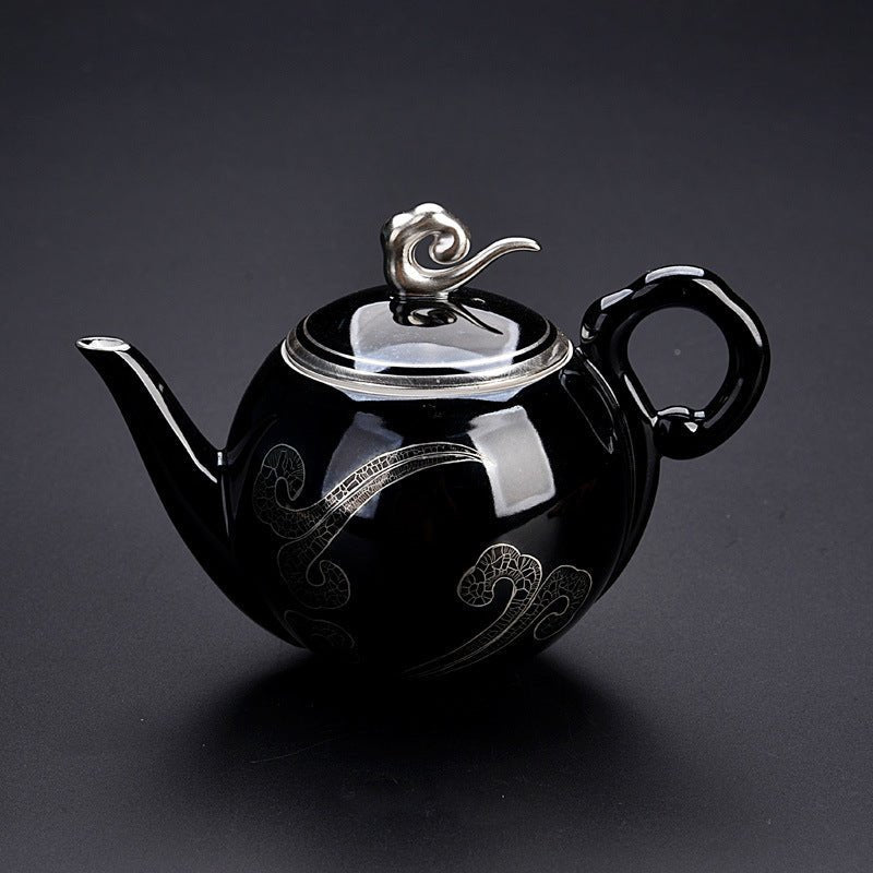 Contemporary Patterned Teapot - Max&Mark Home Decor