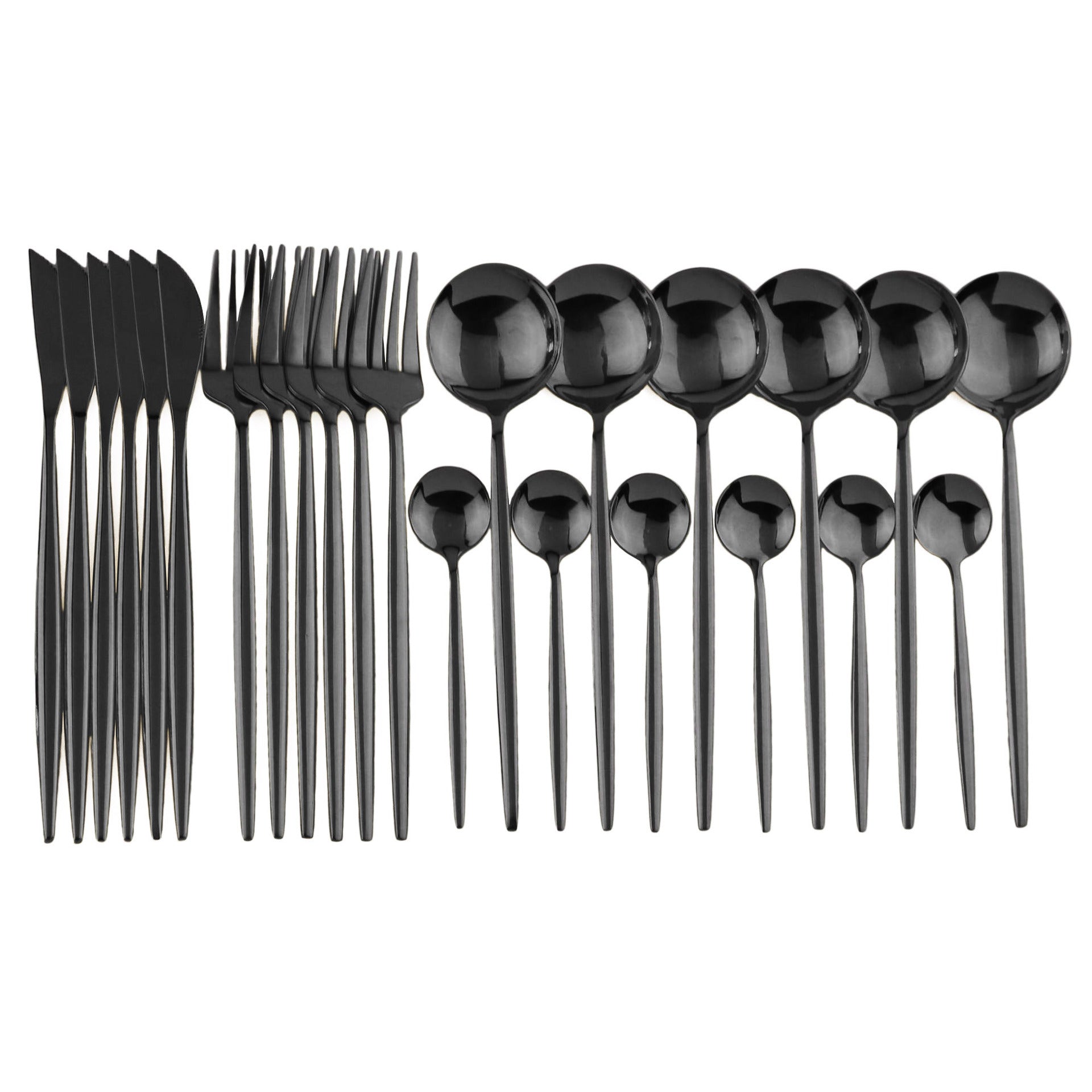 Contemporary Stainless Steel Cutlery Set - Max&Mark Home Decor