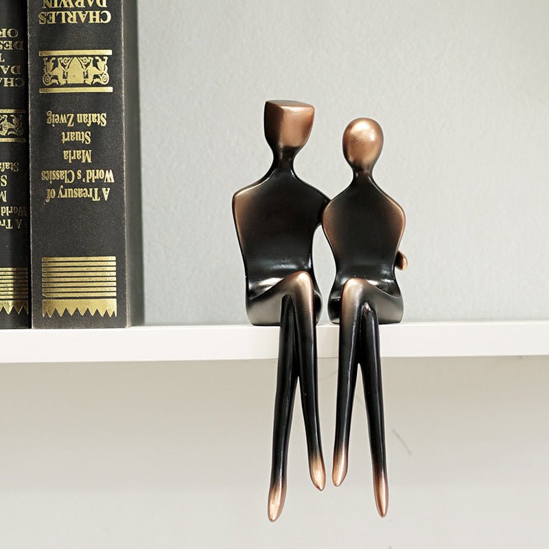 Hugging Couple Statuette