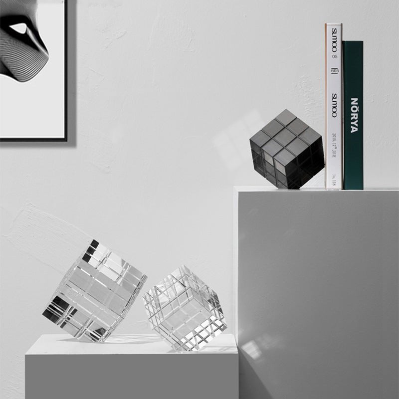 Creative Art Rubik's Cube Small Decoration Crystal - Max&Mark Home Decor