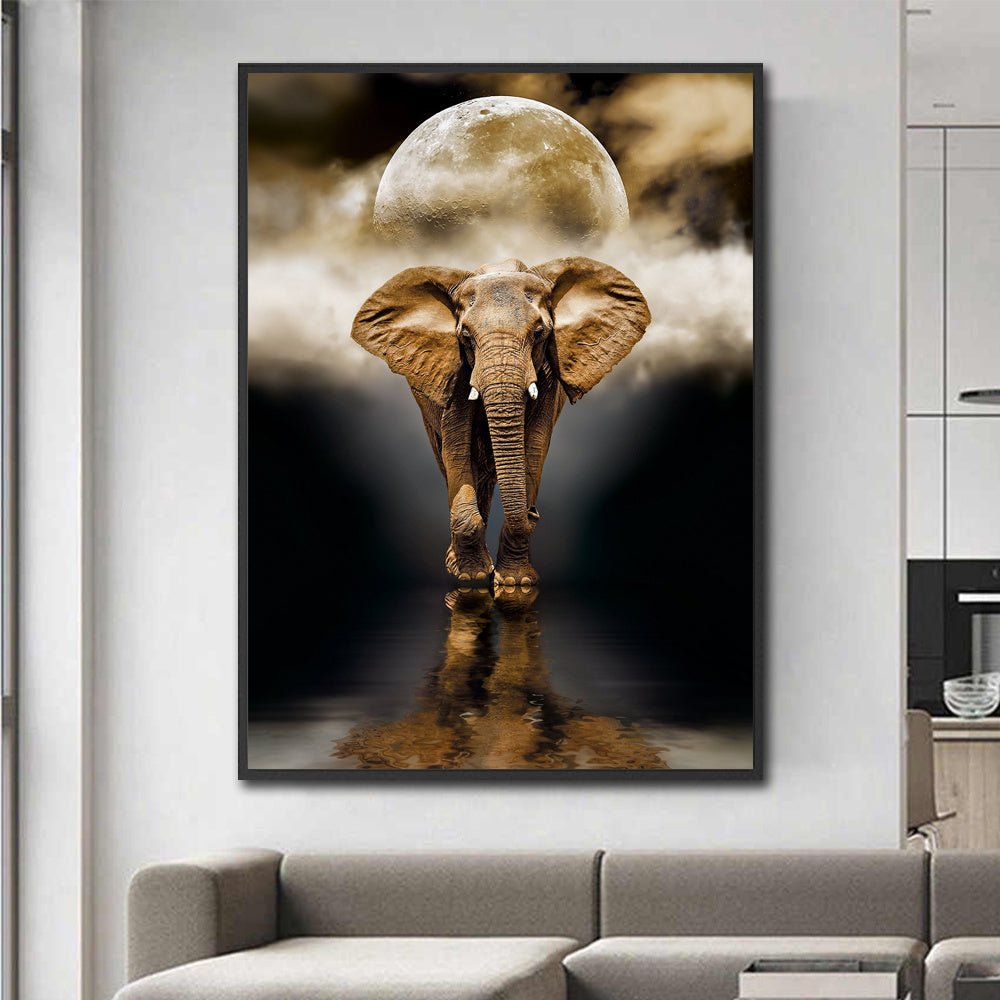 Creative Home Decor Elephant Canvas Painting - Max&Mark Home Decor