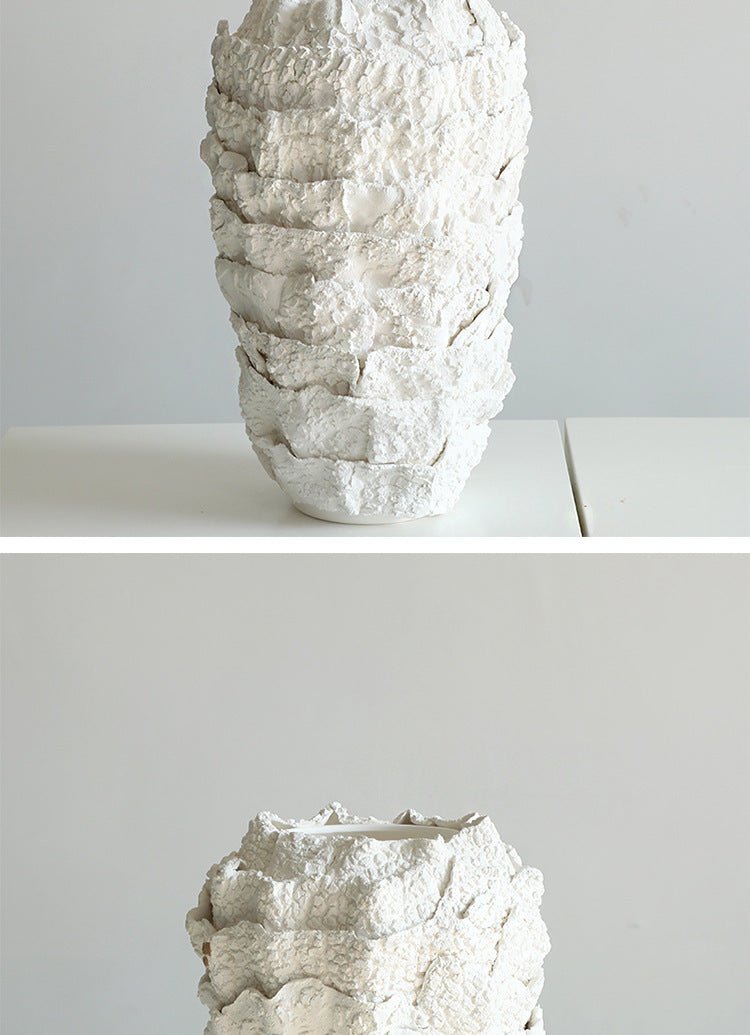 Creative White Ceramic Vase - Max&Mark Home Decor