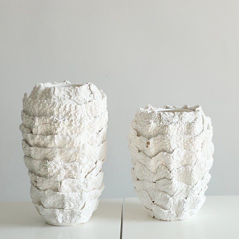 Creative White Ceramic Vase - Max&Mark Home Decor